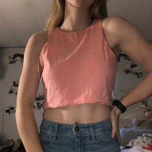 3/$15 pink crop top